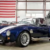 1965 Shelby Backdraft Cobra RT4 Classic Edition 10 Miles Indigo Blue Convertible