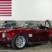 1965 Shelby Cobra  2644 Miles Merlot  350ci V8 5-Speed