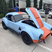 1965 Shelby Cobra Backdraft RT4 B Rare 7.3 V8 Godzilla Stage 1 1685 Miles Gulf B