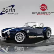 1965 Shelby Cobra Backdraft RT4 Big and Tall Edition 1483 Miles Indigo Blue Conv