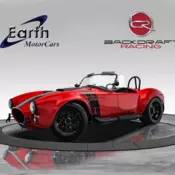 1965 Shelby Cobra Backdraft RT4 Coyote Gen 4 10 Miles Race Red Convertible Manu