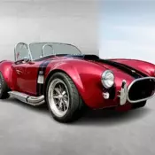 1965 Shelby cobra, red with 4000 Miles available now!