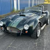 1965 Shelby Cobra replica  9000 Miles,Green Convertible 8-Cylinder