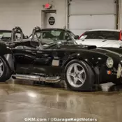 1965 Shelby Cobra Replica Black Roadster 302ci V8 122 Miles