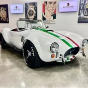 1965 Shelby Cobra Replica, Eminent Pearl White with 100 Miles available now!