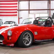 1965 Shelby Cobra Replica Factory Five  6311 Miles Red Coupe 5.0 Liter V8