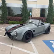 1965 Shelby Cobra Superformance 427 Black Series 176 Miles Chalk Gray Convertibl