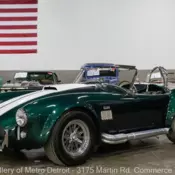 1965 Shelby Cobra Superformance 7140 Miles Malachi Green  460ci V8 Tremec 5-Spee