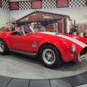 1965 ShelbyCobra393 Superformance40000 MilesRed393 V85 Speed Manual