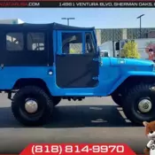 1965 Toyota Land Cruiser, Blue with 20,000 Miles available now!
