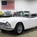 1965 Triumph TR4  78164 Miles White Convertible 2138cc 2.1L I4 4 Speed Manual