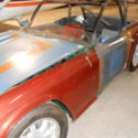 1965 TRIUMPH TR4 A VINTAGE RACE CAR ,EARNIE McCOY ,RUST FREE ,RUNS EXCELLENT