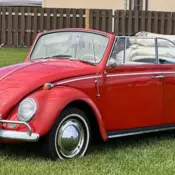 1965 Volkswagen Cabrio Beetle - Classic bug, German car restored in 2023
