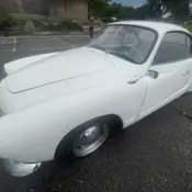 1965 Volkswagen Karmann Ghia White
