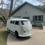 1965 Volkswagen Type 1 Van Brown sundial camper