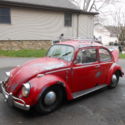 1965 VW  bug , Volkswagen Beetle, Hood ride, low rider