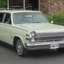 1966 &#034;z AMC&#034; 990 Ambassador Wagon  70000 Miles Green Wagon 327 A