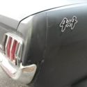 1966 66 Mustang Coupe 4x4 4 Wheel Drive 6 cyl Automatic AC PS PB Dual Exhaust