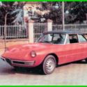 1966 Alfa Rameo Duetto Convertible 4 Cylinder Gasoline Manual Trans ILLINOIS