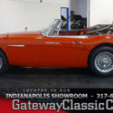 1966 Austin Healey 3000  0 Red Convertible I-6 4 Speed Manual