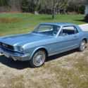 1966 Blue 6 cyl low miles original car no rust great driver great condition