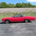 1966 Buick Skylark Convertible Red with new black power top, 300 V8, Fact. Air