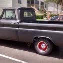 1966 C10 shortbed with a valuable 62 Corvette 327 High perf engine