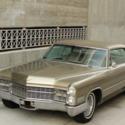 1966 Cadillac DeVille  60483 Miles Champagne Coupe V8 Automatic