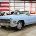 1966 Cadillac DeVille  77894 Miles Mist Blue Convertible 428ci V8 3 Speed Automa