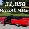 1966 CADILLAC DEVILLE CONVERTIBLE- 31,850 ACTUAL MILES- COLD A/C- BEST THERE IS!