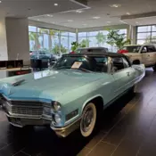 1966 Cadillac DeVille Convertible Blue