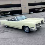 1966 Cadillac DeVille Convertible with Protect-O-Plate