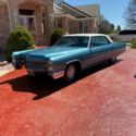 1966 Cadillac DeVille Sedan Sedan Blue RWD Automatic