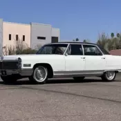 1966 Cadillac Fleetwood Brougham  35850 Miles Strathmore White Sedan
