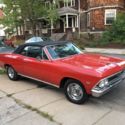1966 chevelle convertible 400sbc dual quad 700r4 nice driver!