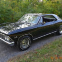 1966 CHEVELLE SS 396 REAL 138 SS FACTORY BLACK CAR BEAUTIFUL TUXEDO BLACK NICE