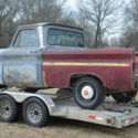 1966 CHEVROLET C10 CUSTOM CAB SWB FLEETSIDE PICKUP TRUCK PROJECT W/AIR
