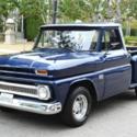 1966 CHEVROLET C10 Power Seering 41617 Miles Blue PICKUP V8 Automatic