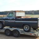 1966 CHEVROLET C10 SWB CUSTOM CAB FLEETSIDE PICKUP TRUCK PROJECT-BIG BACK WINDOW