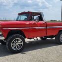 1966 Chevrolet C20/K20 Pickup Red 4WD Automatic