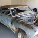 1966 CHEVROLET CHEVELLE 2 DR HARDTOP ROLLER PROJECT DRAG CAR POTENTIAL