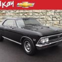 1966 Chevrolet Chevelle  26570 Miles Black Coupe  4-Speed Manual