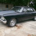 1966 Chevrolet Chevelle 300 Deluxe Post, Fresh 454 BBC, 4 Speed, Rat Rod/Project