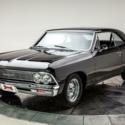 1966 Chevrolet Chevelle  383 V8 6.2L Manual 4-Speed Coupe Ebony Black