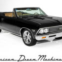 1966 Chevrolet Chevelle Black SS Options 454 Automatic Convertible