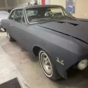 1966 Chevrolet Chevelle Black SS
