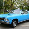 1966 Chevrolet Chevelle CLEAN TITLE /67K MILES 67331 Miles Blue Coupe 8 CYL Manu