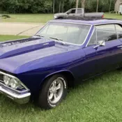 1966 Chevrolet Chevelle Coupe Blue Malibu