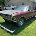 1966 Chevrolet Chevelle Coupe Red RWD Manual Malibu