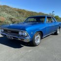 1966 Chevrolet Chevelle Malibu  12194 Miles Blue Hardtop  4-Speed Manual